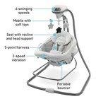 Graco Duetconnect Lx Seat   Bouncer  Multi-direction multiple Swinging Speed Ivy