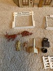 Vintage Roy Rogers Rodeo Ranch Louis Marx Playset Double R 