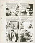 The Sons Of Katie Elder Original Dell Comic Art Page W  John Wayne   Dean Martin