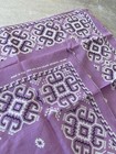 Vintage 80s Color Fast Bandana Purple Rn 13960 Usa Western 50 50
