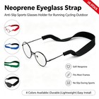 5pcs Sport Sunglasses Strap Neck Cord Eyeglass Lanyard Holder For Glasses String