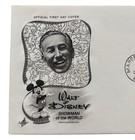 Walt Disney Showman Of The World 1968 First Day Issue Envelope Friendship Extras