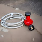 6ft 30psi Adjustable High Pressure Propane Lp Regulator Stainless Braided Hose