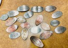 20 Elongated Dimes  Souvenir Tokens 