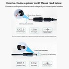 2pcs 5v Usb To Dc 9v 12v Step-up Converter Boost Cable Power Supply For Router