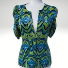 Women s Inc International Concepts Colorful Jacket Stretchy   Size M