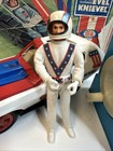Vintage Evel Knievel Stunt   Crash Car Set Complete 1974 Ideal Complete 