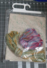 Vtg Elsa Williams Kc 270 Crewel Embroidery Kit Jacobean Floral Chair Seat Pillow