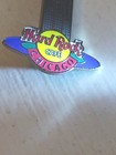 Hard Rock Cafe Chicago Sears Tower Now Willis Tower Silver Trim Yellow Logo Pin