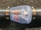 The Quiet Check Valve 1-1 2  Pvc Clear With 1 2 Lb Spring Union X Union 1-1 2 