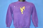 Vintage 80s Bo Jackson Football Baseball Nike Measure Purple Sweatshirt Youth M