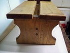 6  Handcrafted Wooden Step Stool  6  High  Pine Early American Stain
