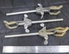 Set Of 3    Fisher Castaloy Three-prong Extension Clamp  Standard Size
