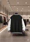 Men s Ny Varsity Bomber Jacket   Hoodie   Letter Print   Casual Winter Coat
