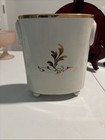 Paris Porcelain Cachepot Or Spill Vase  Likely From The 19th Century Antique
