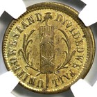 1863 F-91 435 B R-8 Ngc Ms 65 United We Stand Civil War Token