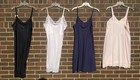 Lot Of Four Vintage Full Slips Size 38 Vanity Fair Formfit Pink Purple Navy Fem 