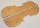 Antique Full Size Two Piece Flammed Violin Back   As-is  