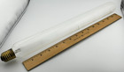 Vintage Long 17   Display Case 100 Watt Frosted General Electric Light Bulb
