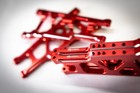 Cr  f   R  Red Aluminum A-arms For Traxxas Slash 4x4  Rustler  Stampede