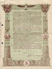 Bank L Mosseri Cairo  Egypt 1913     Stamped   Bons A Lots Canal De Panama