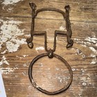 Vintage Rare Hand Forged Iron Ring Bit Antique Western Vaquero Style