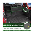 Jeep Wrangler Jl 4 Door Trunk Mat   Backseat Cover Tpe Cargo Liner 2018-2025 Euc
