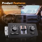 Ac Heater Climate Control Module For Chevrolet Silverado Gmc Sierra 599-210xd