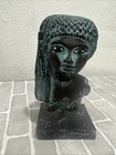 Unique Antique Ancient Egyptian Statue Large Stone Queen Meritaten Worship Sun