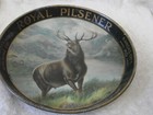 Royal Pilsener Kansas City Mo  Beer Tray Stag Graphics 12  Brew Master s Rare Ex