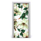 3d Home Art Door Wall Self Adhesive Removable Sticker Flowers Plants Hibiscus