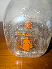 Vintage Half Pint Square Dairimaid Milk Bottle Red Dutch Girl On Both Sides 
