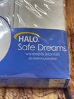 Halo Safe Dreams Wearable Blanket Cream Fleece Medium 6-12 Months 16-24 Lbs New