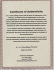 Eddie Van Halen   Band Leader Sexy Young Singer Actor Autograph Hand Signed Coa 