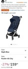 Gb Pockit  All City  Ultra Compact Lightweight Travel Stroller With Front Wheel