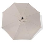  Patio Umbrella Enhanced Replacement Canopy Market Table 8 Ribs 11ft Beige