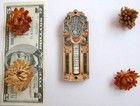 Star Of David   Hamesh Hamsa Hand Mezuzah With Shema Israel Scroll