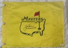 Jack Nicklaus Signed Undated Masters Golf Pin Flag Jsa Loa Inscribed Years Won