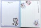 Kamio Disney Character Figaro Mini Memo Pad 70 Pinocchio Cat 2025 Made In Japan