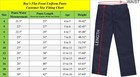 Boys  School Uniform Pants Flat Front Adjustable Waist Sizes 4-16 Reg   Husky