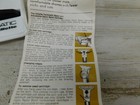 Vtg Gillette Techmatic Razor  Mid 1960   s W  Case