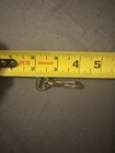 105 Pcs Nickel Swivel Snap Hooks Wire Gate Spring Clips 1 75  5 8  Webbing Lot