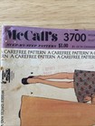 Vintage Mccall   s 3700 Dress   Vest Sewing Pattern Size 14 Uncut