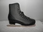 Women s Size 7 Black Ice Skates W  Tuv Rheinland Gs Blades In Excellent Cond 