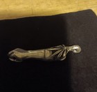 Vintage 1970 s Silver Tone Metal Lever Action  Roach Clip