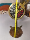 Engine Order Telegraph  Brass   Wood Desk Display On Wooden Base  Made In India