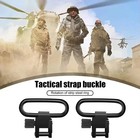 2pcs 1  1 25  Heavy Duty Quick Detach Swivel Qd Rifle Sling Swivels Us