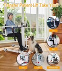 Electric Foldable Patient Lift Transfer Chair For Home Adjustable Wheelchair