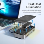 Orico M 2 Ngff nvme Sata Ssd Hard Drive Enclosure Usbc Hub Docking