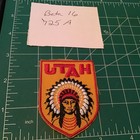 Vintage Voyager Utah -  American Indian - Travel Souvenir Patch - New Old Stock